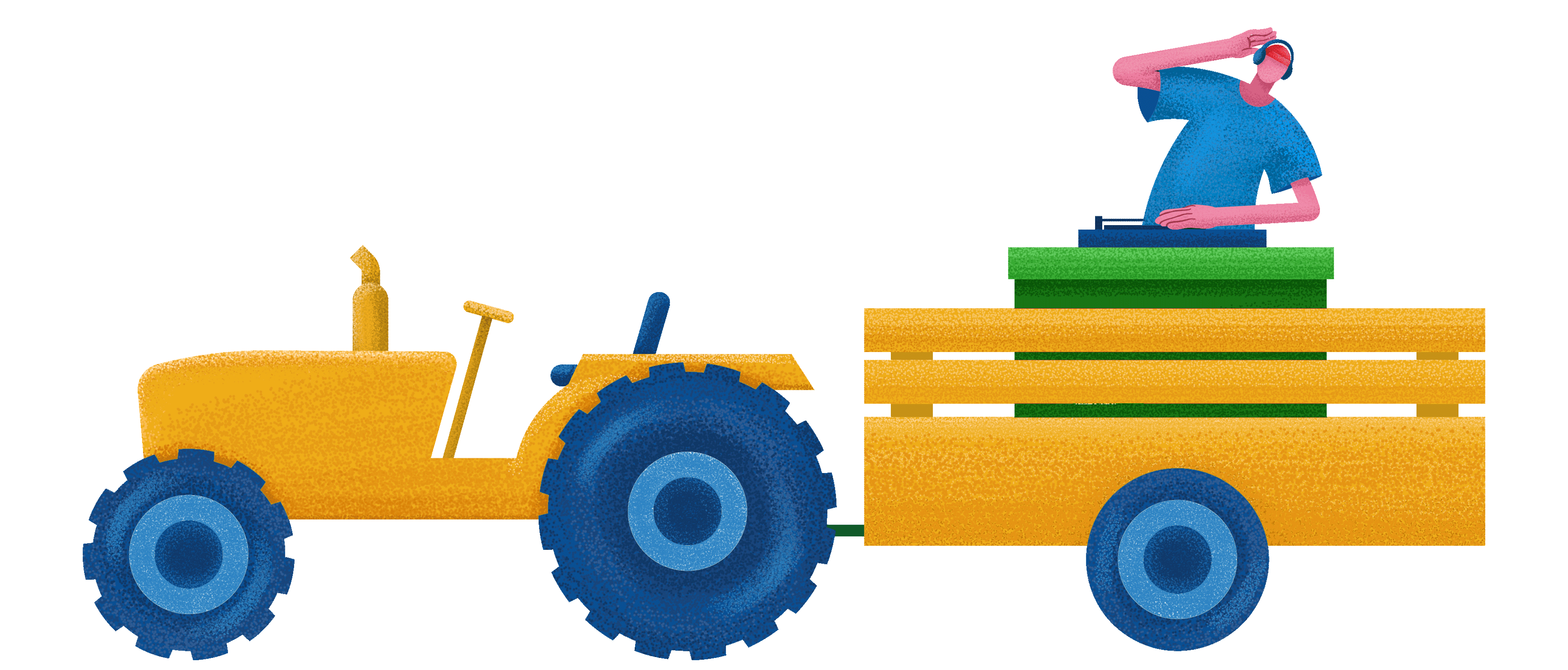 Illustration tracteur